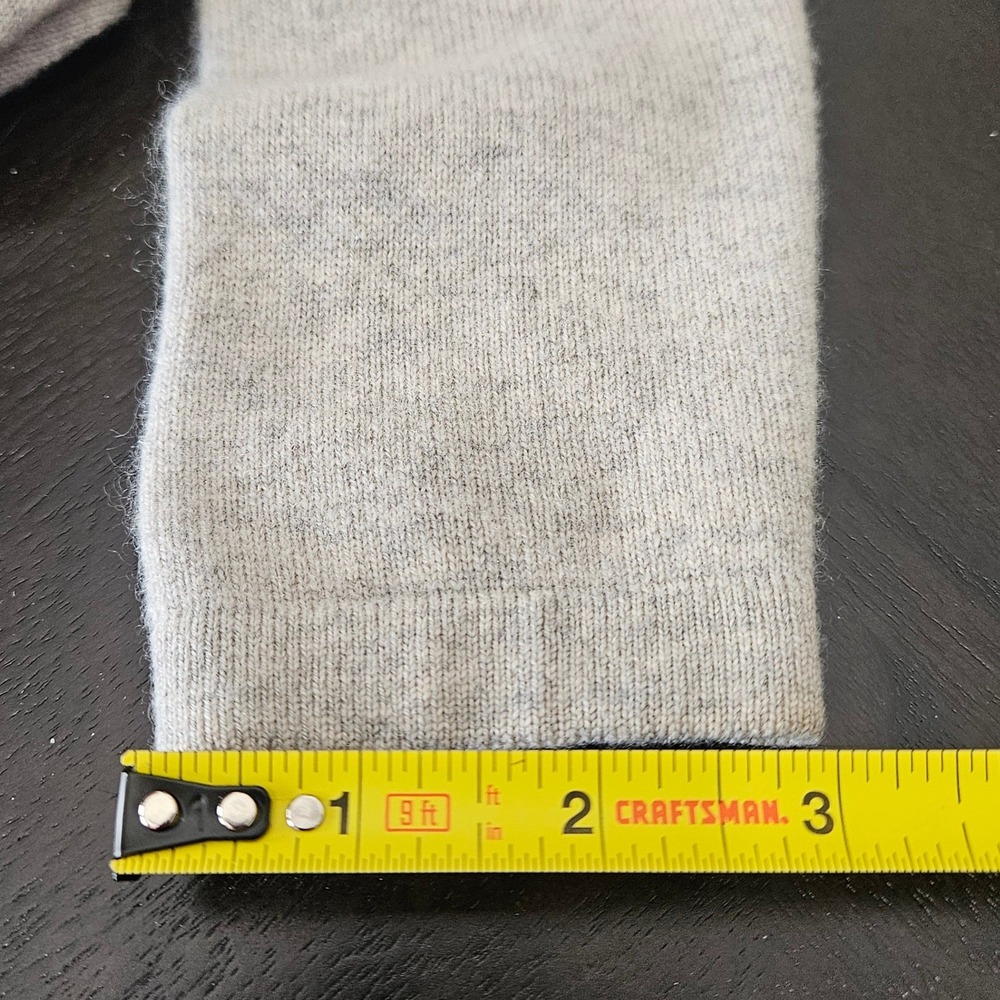 Vtg J.Crew 100% Cashmere Gray Sweater XXS FALL 2004 AS-IS Read Description - Picture 9 of 10
